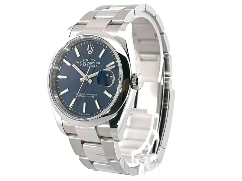 Rolex Datejust 36 Oystersteel 126200 Blau