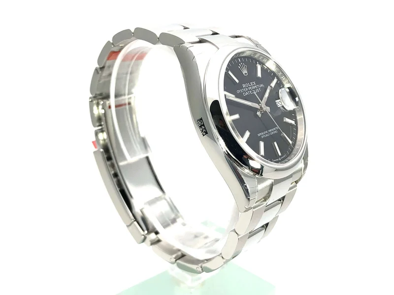 Rolex Datejust 36 Oystersteel 126200 Schwarz