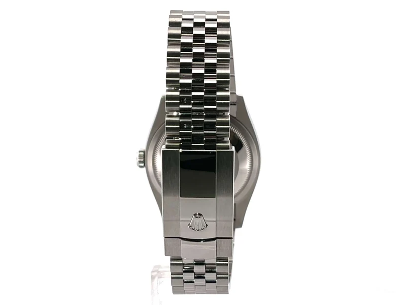 Rolex Datejust 36 Oystersteel 126200 Schwarz Jubile-Band