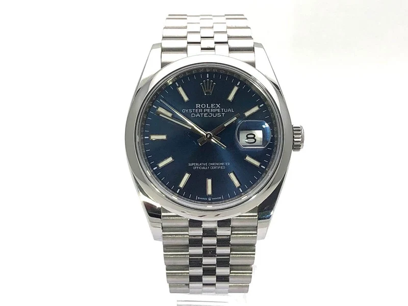 Rolex Datejust 36 Oystersteel 126200 Blau Jubile-Band