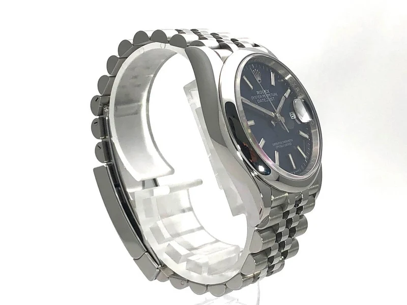Rolex Datejust 36 Oystersteel 126200 Blau Jubile-Band