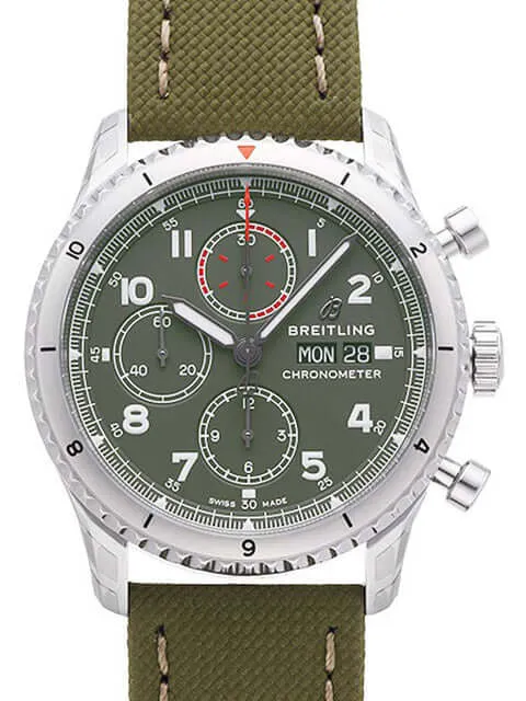 Breitling Aviator 8 Chronograph 43 Curtiss Warhawk A133161A1L1X1