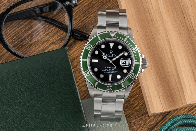 Rolex Submariner steel automatic men's watch 16610LV [2304708]