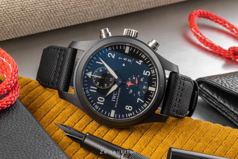 IWC Pilot chronograph ceramic automatic men's watch IW388001 [2206768]