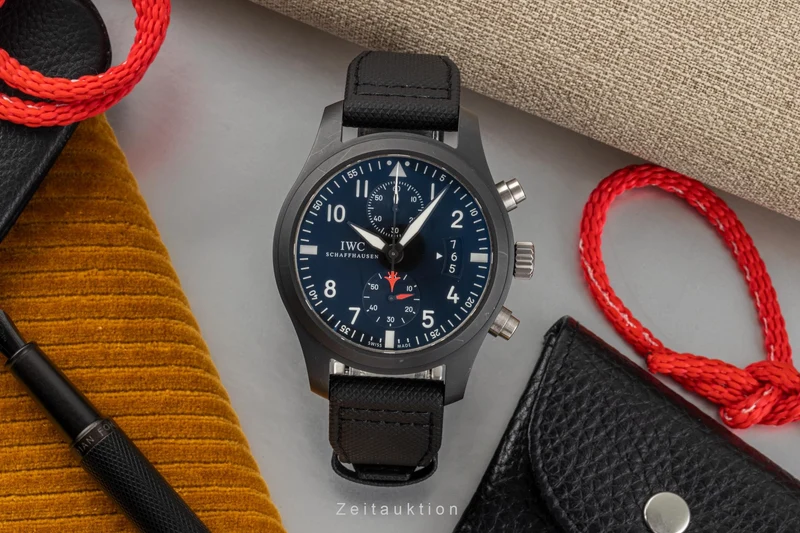 IWC Pilot chronograph ceramic automatic men's watch IW388001 [2206768]