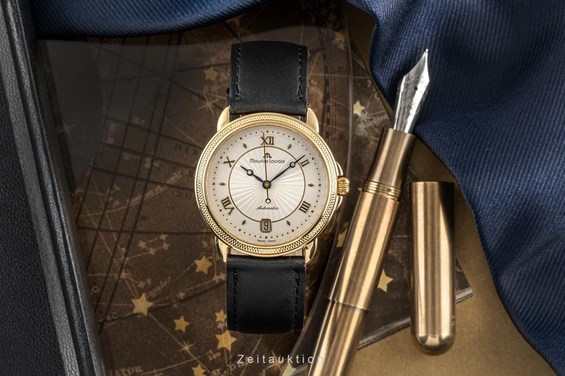 Maurice Lacroix Classic Serie 18 ct gold automatic men's watch 11609 [2304655]