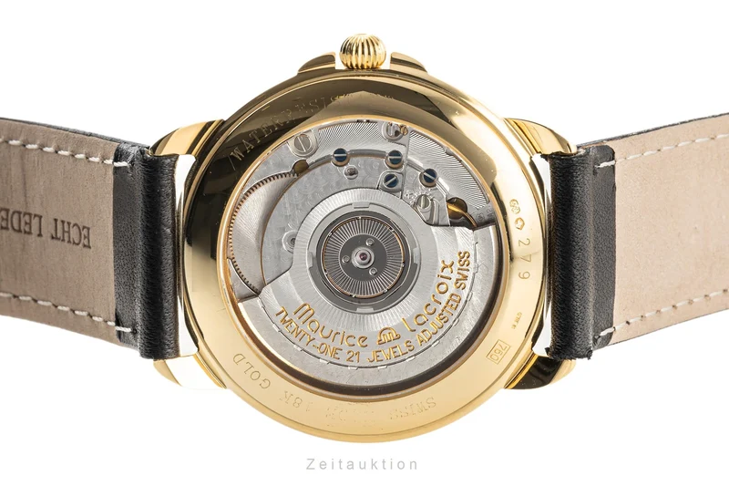 Maurice Lacroix Classic Serie 18 ct gold automatic men's watch 11609 [2304655]