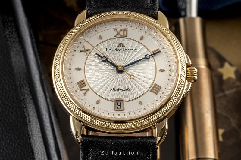 Maurice Lacroix Classic Serie 18 ct gold automatic men's watch 11609 [2304655]