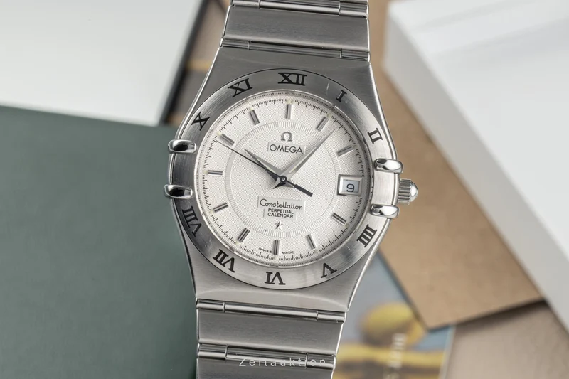 Omega Constellation steel quartz men's watch 1552.30.00, 396.1202 [2304653]