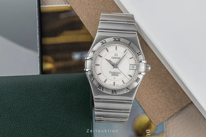 Omega Constellation steel quartz men's watch 1552.30.00, 396.1202 [2304653]