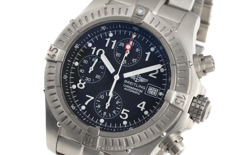 Breitling Avenger chronograph titanium automatic men's watch E13360 [2206762]