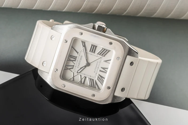 Cartier Santos 100 steel automatic unisex W20122U2, 2878 [2304646]