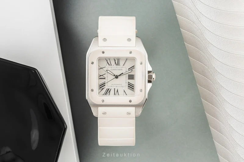 Cartier Santos 100 steel automatic unisex W20122U2, 2878 [2304646]