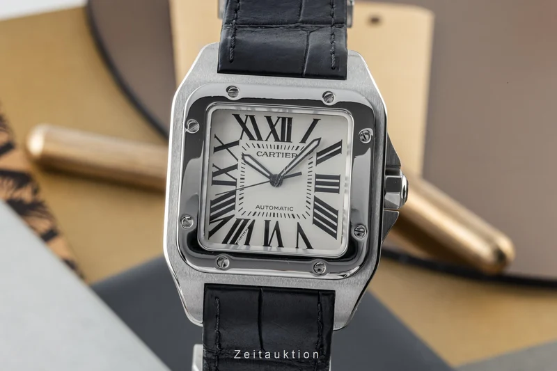 Cartier Santos 100 steel automatic men's watch 2656, W20073X8 LP: 7200EUR [2304640]
