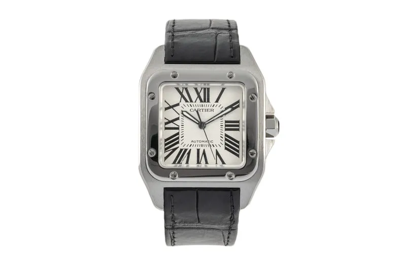 Cartier Santos 100 steel automatic men's watch 2656, W20073X8 LP: 7200EUR [2304640]
