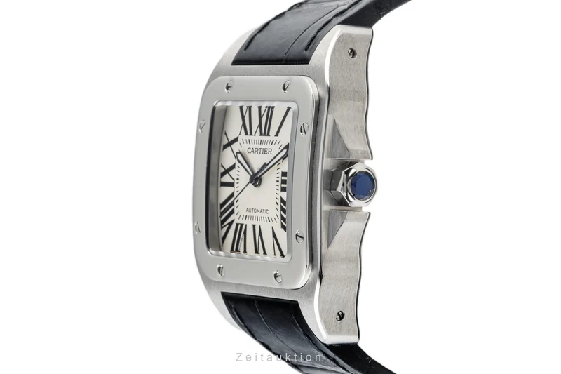 Cartier Santos 100 steel automatic men's watch 2656, W20073X8 LP: 7200EUR [2304640]