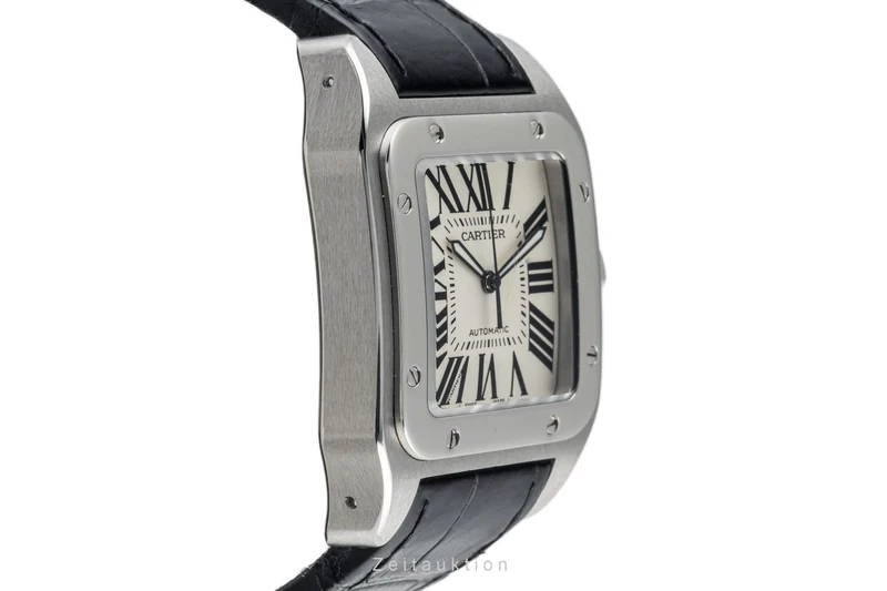 Cartier Santos 100 steel automatic men's watch 2656, W20073X8 LP: 7200EUR [2304640]