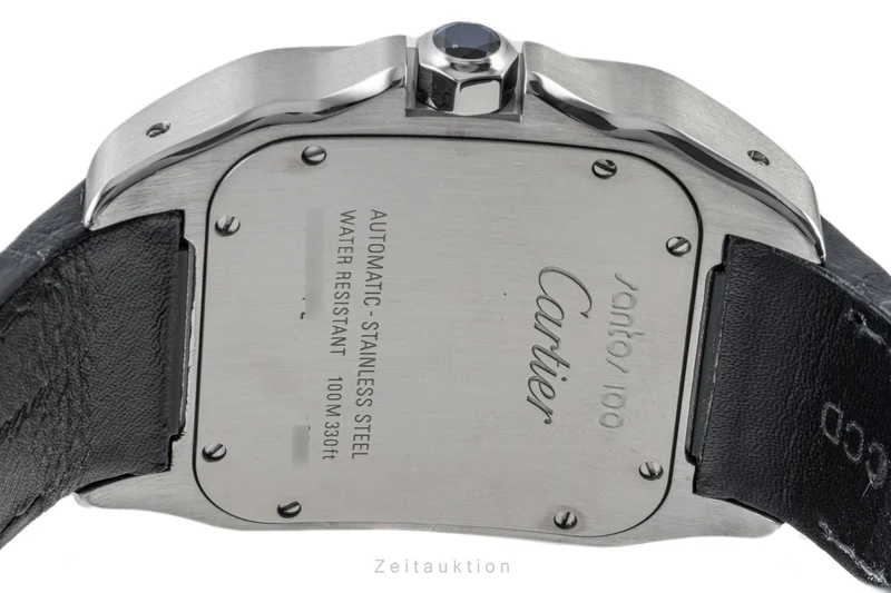 Cartier Santos 100 steel automatic men's watch 2656, W20073X8 LP: 7200EUR [2304640]