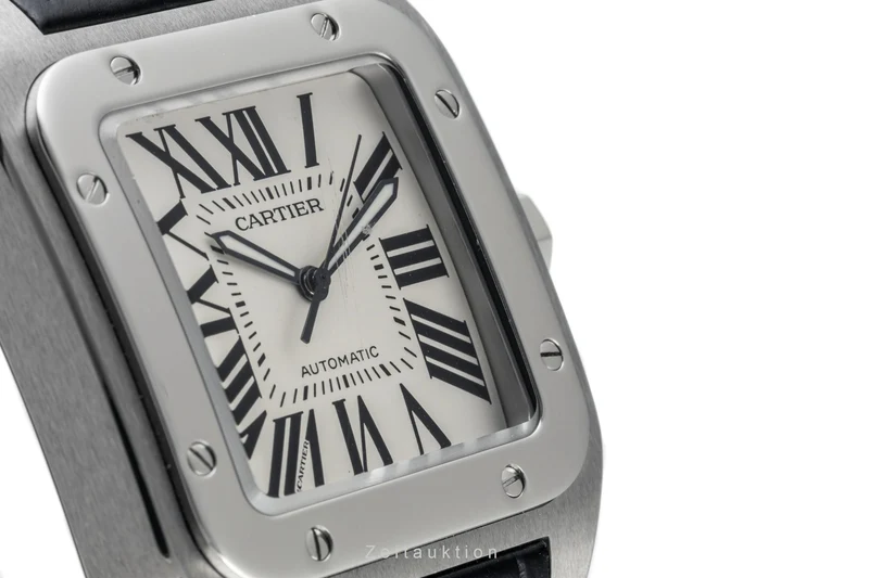 Cartier Santos 100 steel automatic men's watch 2656, W20073X8 LP: 7200EUR [2304640]
