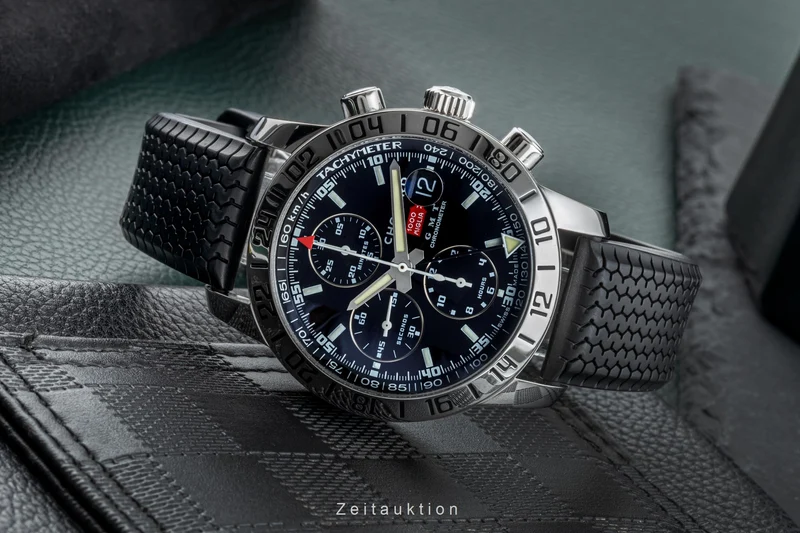 Chopard Mille Miglia chronograph steel automatic men's watch 8992 LP: 8210EUR [2304636]