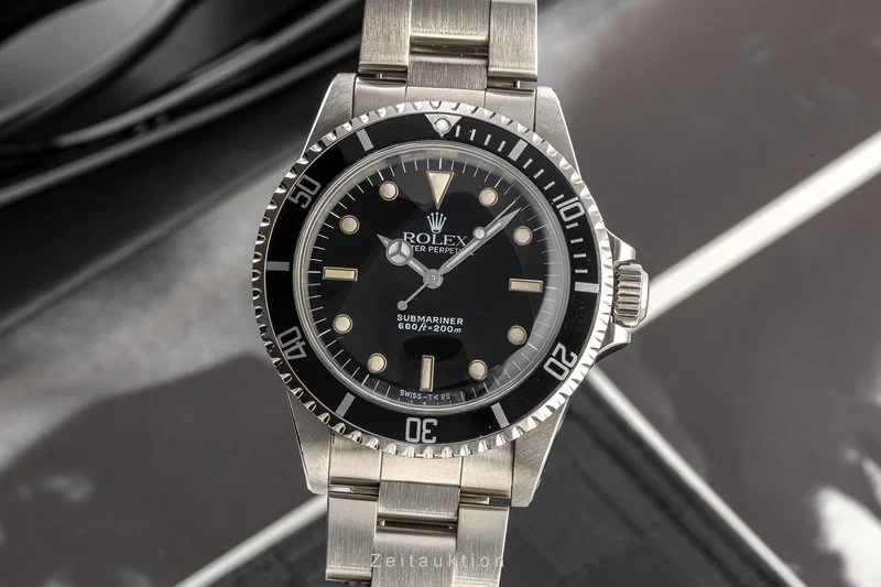 Rolex Submariner steel automatic men's watch 5513 [2304632]
