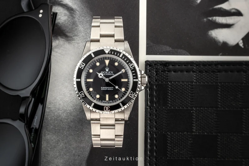 Rolex Submariner steel automatic men's watch 5513 [2304632]