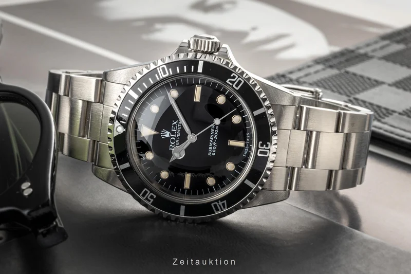Rolex Submariner steel automatic men's watch 5513 [2304632]