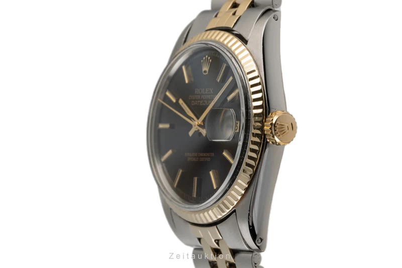 Rolex Datejust steel / gold automatic men's watch 1601 LP: 12450EUR Vintage [2304035]