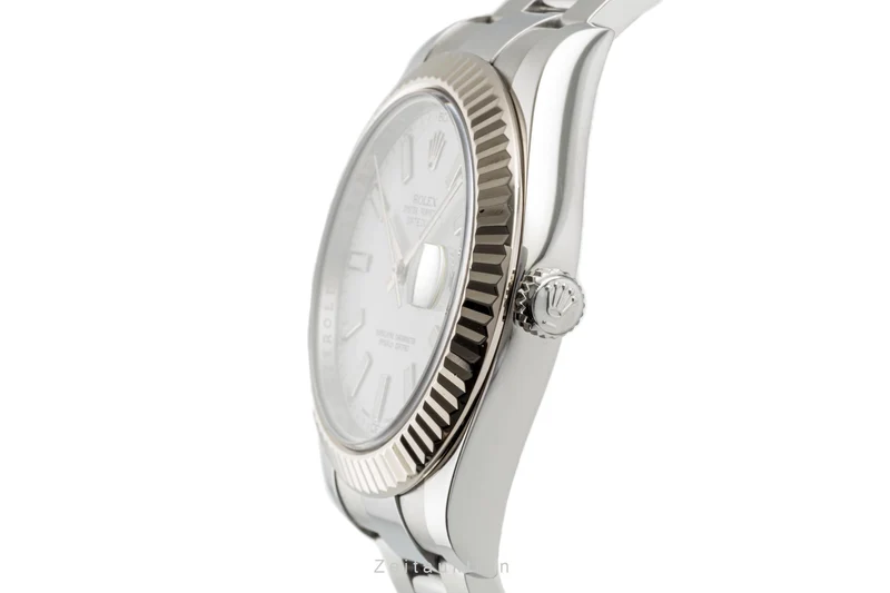 Rolex Datejust steel / white gold automatic men's watch 116334 LP: 12050EUR [2304025]