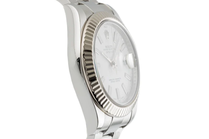 Rolex Datejust steel / white gold automatic men's watch 116334 LP: 12050EUR [2304025]