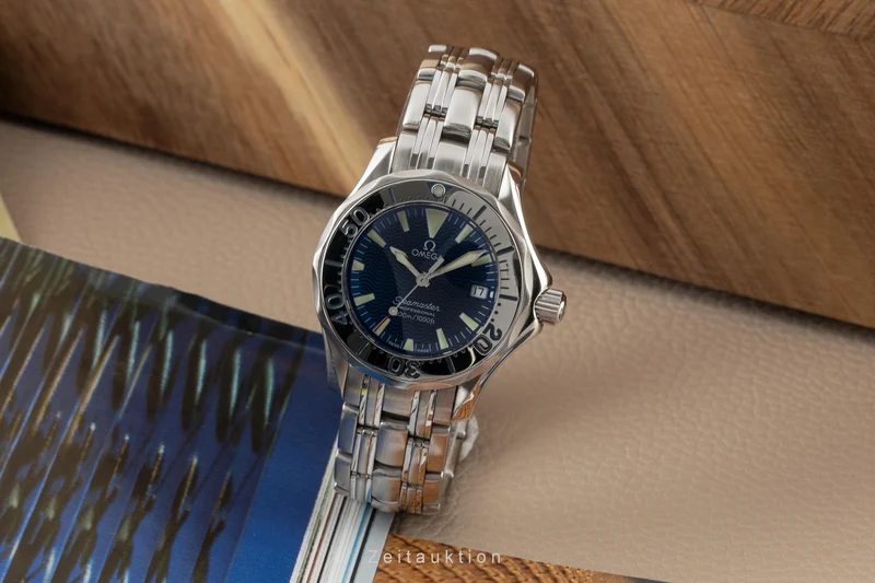 Omega Seamaster steel quartz women's watch 596.1640, 2584.80.00 [2304014]
