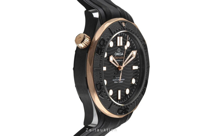 Omega Seamaster ceramic / gold automatic men's watch 210.62.44.20.01.001 LP: 13800EUR [2304006]