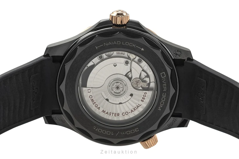 Omega Seamaster ceramic / gold automatic men's watch 210.62.44.20.01.001 LP: 13800EUR [2304006]