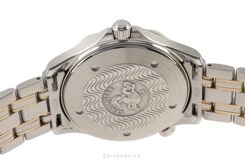 Omega Seamaster steel / gold automatic men's watch 2455.80.00, 168.1640 LP: 13400EUR [2303981]