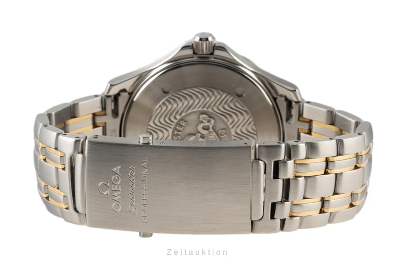 Omega Seamaster steel / gold automatic men's watch 2455.80.00, 168.1640 LP: 13400EUR [2303981]