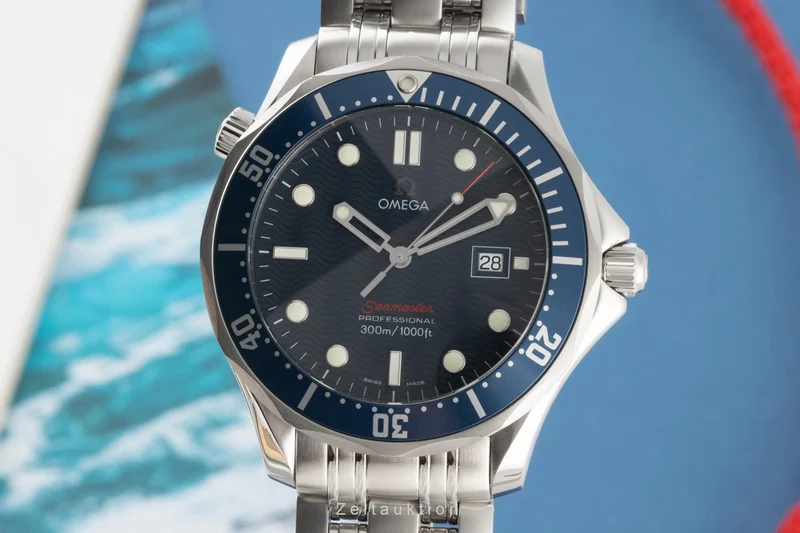 Omega Seamaster steel quartz men's watch 196.1504, 2221.80.00 [2303930]