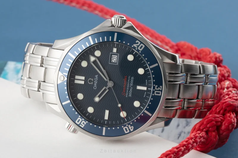 Omega Seamaster steel quartz men's watch 196.1504, 2221.80.00 [2303930]