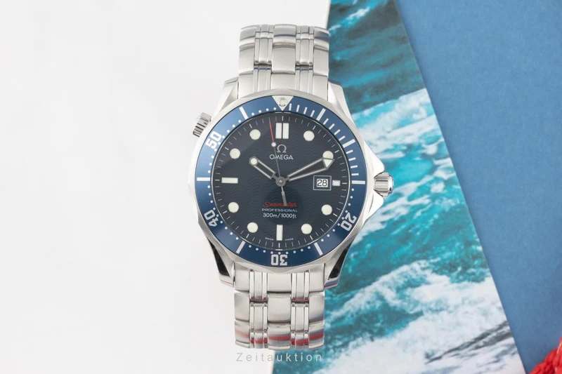 Omega Seamaster steel quartz men's watch 196.1504, 2221.80.00 [2303930]