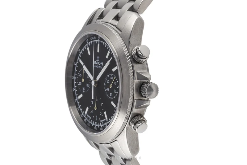 Union Glashütte Tradition Flieger chronograph steel automatic men's watch 2631074710 [2303223]