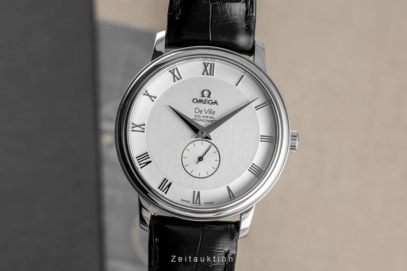 Omega De Ville steel automatic men's watch 4813.30.01, 168.1070 [2303182]