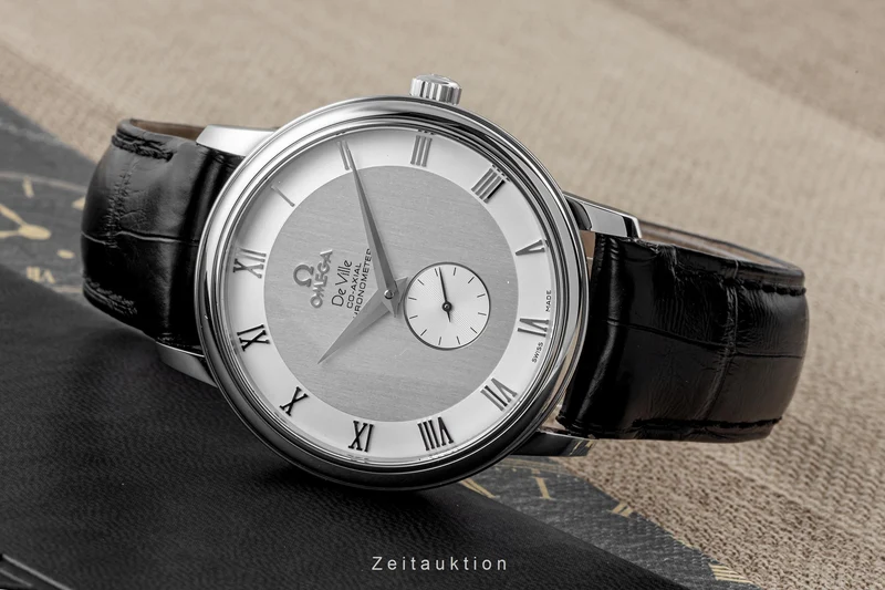 Omega De Ville steel automatic men's watch 4813.30.01, 168.1070 [2303182]