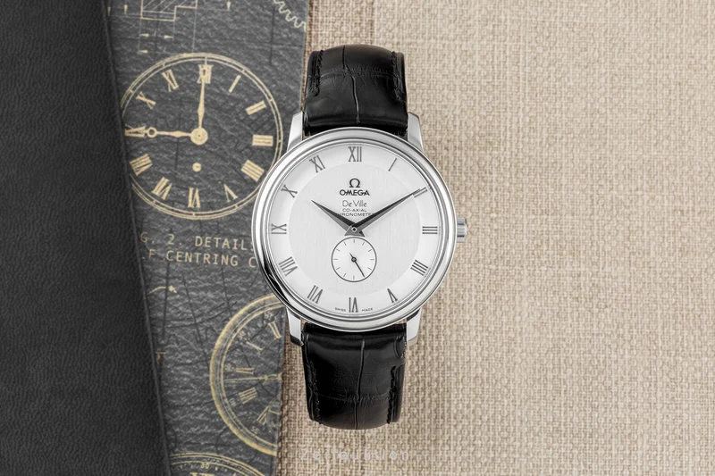 Omega De Ville steel automatic men's watch 4813.30.01, 168.1070 [2303182]