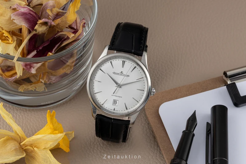 Jaeger LeCoultre Master Ultra Thin steel automatic men's watch Q1238420, 109.8.37.S LP: 10300EUR [2303181]