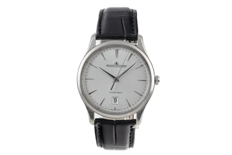 Jaeger LeCoultre Master Ultra Thin steel automatic men's watch Q1238420, 109.8.37.S LP: 10300EUR [2303181]