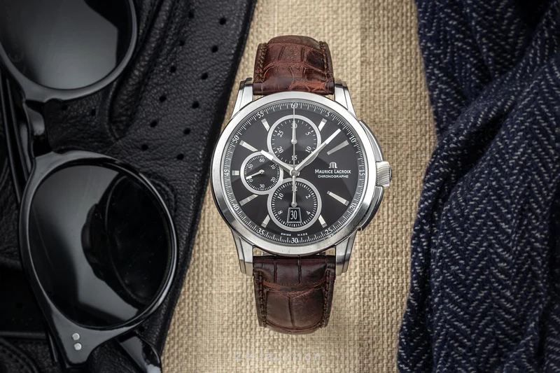 Maurice Lacroix Pontos chronograph steel automatic men's watch PT6178/88 [2303168]