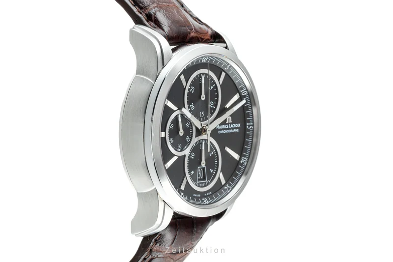 Maurice Lacroix Pontos chronograph steel automatic men's watch PT6178/88 [2303168]