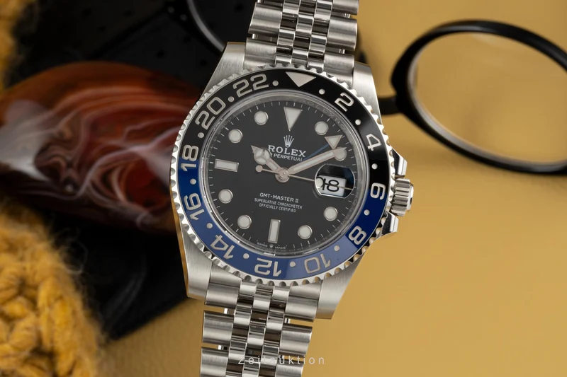 Rolex GMT-Master II steel automatic men's watch 126710BLNR [2303153]