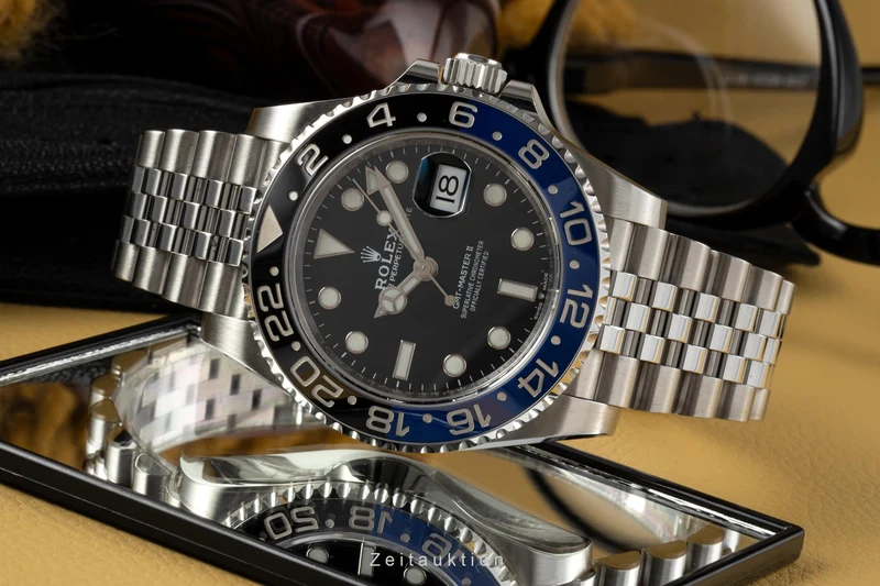 Rolex GMT-Master II steel automatic men's watch 126710BLNR [2303153]