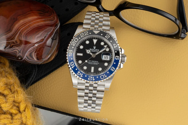 Rolex GMT-Master II steel automatic men's watch 126710BLNR [2303153]