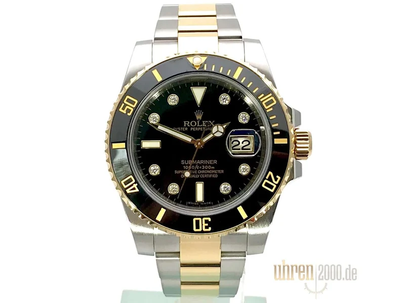 Rolex Submariner Date Edelstahl Gelbgold 116613LN aus 2016